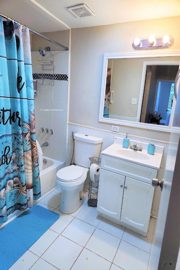 Casaazul-2605A-Couples Retreat By Beach & Pleasure Pier 1 Block Away- 2Bed 2Bath- 7 Minutes To Cruise Terminal Galveston Dış mekan fotoğraf